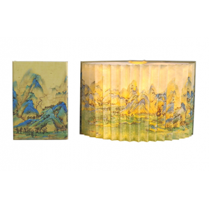 新奇特产品花海书灯折叠led台灯创意礼品书本氛围小夜灯生日礼物