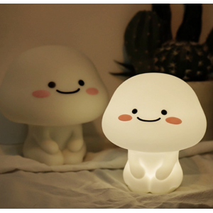 创意可爱Q萌乖巧宝宝小夜灯mini款 减压硅胶产品充电LED拍拍灯